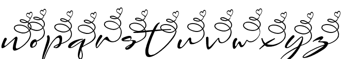 Angelinss01 Font LOWERCASE