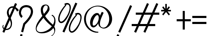 Angelio-Regular Font OTHER CHARS