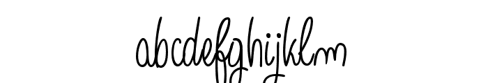 AngeliqueRose-Regular Font LOWERCASE