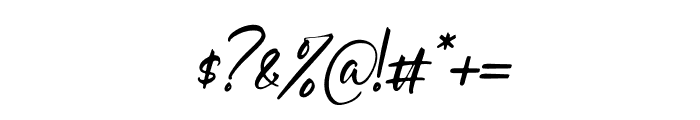 Angellista Italic Font OTHER CHARS