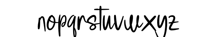 Angelly Font LOWERCASE