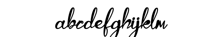Angeloca - Personal Use Italic Font LOWERCASE