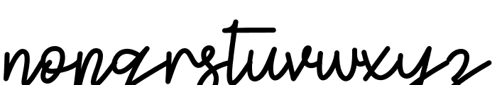 Angeltown Font LOWERCASE