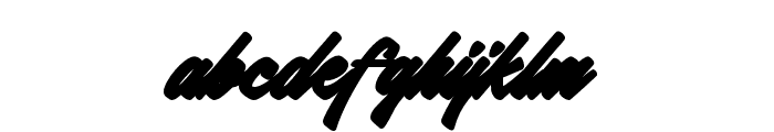 Angeltypes-ScriptLayered Font LOWERCASE