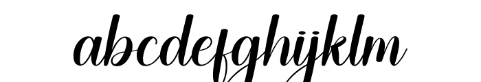 Angelwings Font LOWERCASE