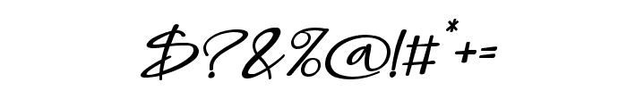 Angelynn Alternate Italic Font OTHER CHARS
