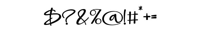 Angelynn Monogram Font OTHER CHARS