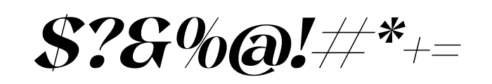 Angfia Relaftio Italic Italic Font OTHER CHARS