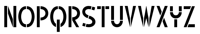 Anggaru Regular Font UPPERCASE