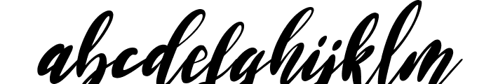 Anggie Maggie Italic Font LOWERCASE