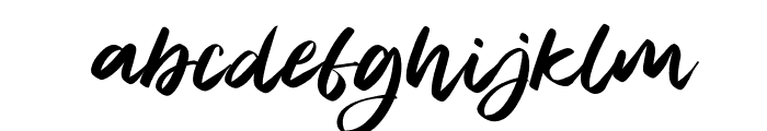 Anggita Italic Regular Font LOWERCASE