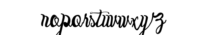 Anggita Font LOWERCASE