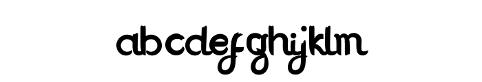 Anggrelli Font LOWERCASE