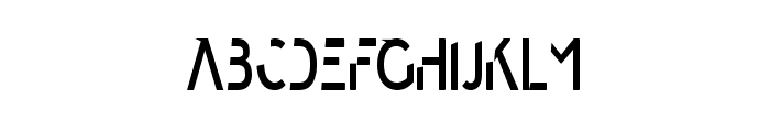 Anggun Regular Font LOWERCASE