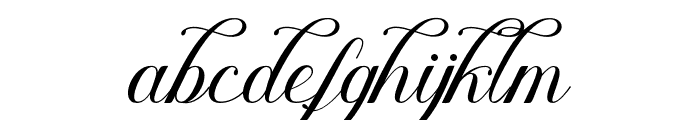 AngiesDean Font LOWERCASE