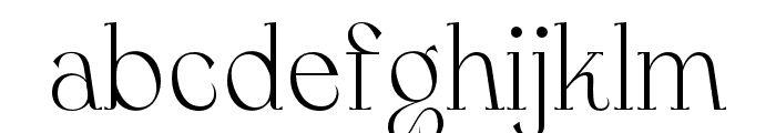 AngleCoast-Regular Font LOWERCASE