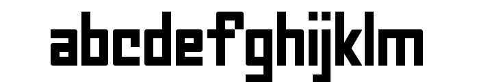 AngleSquare Font LOWERCASE