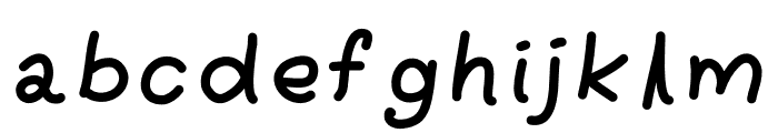 Angle Font LOWERCASE