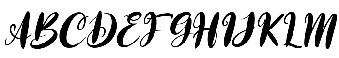 Anglina Farmhouse Italic Font UPPERCASE