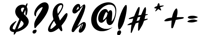 AnglinaFarmhouse-Italic Font OTHER CHARS