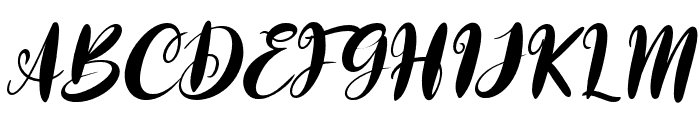 AnglinaFarmhouse-Italic Font UPPERCASE
