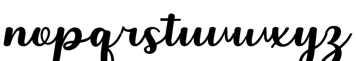 Angoline-Regular Font LOWERCASE