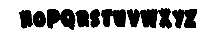 Angry Slingshots Font LOWERCASE