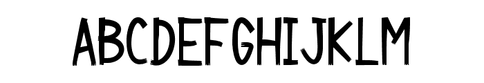AngryAwesome Font LOWERCASE