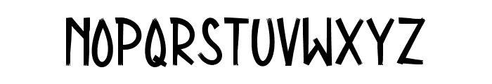 AngryAwesome Font LOWERCASE