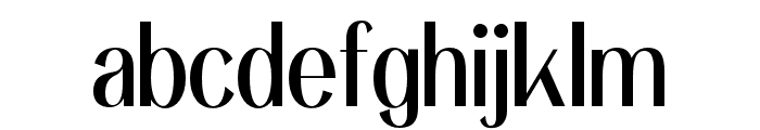 Angsert Regular Font LOWERCASE