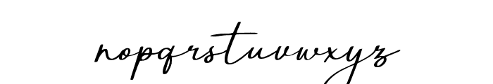 Anguilla Font LOWERCASE