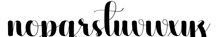 Anguished Font LOWERCASE