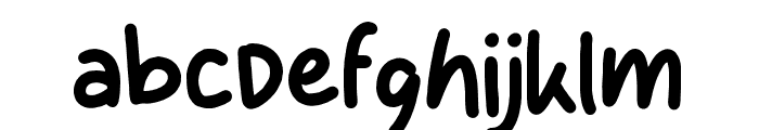 Anhazel Regular Font LOWERCASE