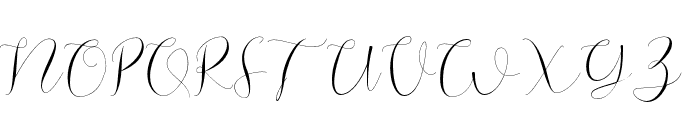 Anika-Regular Font UPPERCASE
