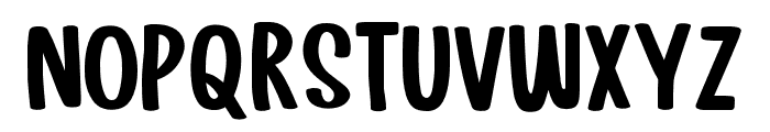 Animalistic Font - Filled Regular Font LOWERCASE
