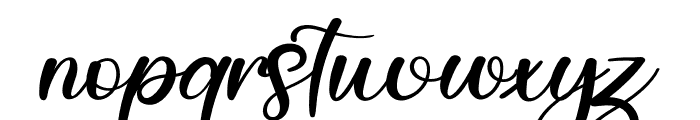 Aniway Font LOWERCASE