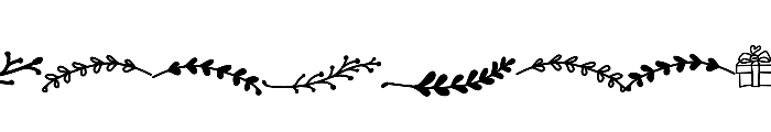 Anjellic Doodle Font LOWERCASE