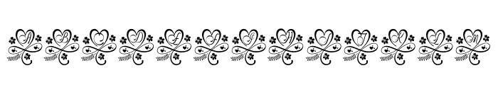 Anjely-Decorative Font LOWERCASE