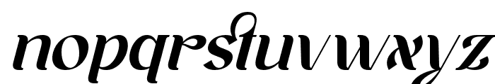 Ankori Italic Font LOWERCASE
