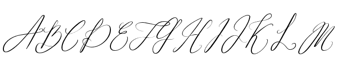 AnnaMaria-Regular Font UPPERCASE