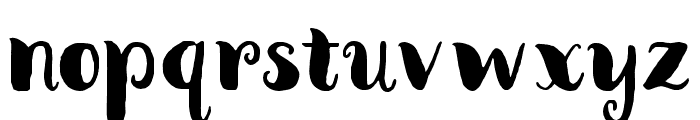 AnneWithanE-Bold Font LOWERCASE