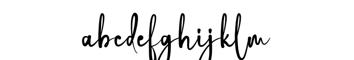 Anneth  Believer Font LOWERCASE