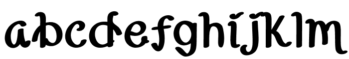 Annimi Regular Font LOWERCASE