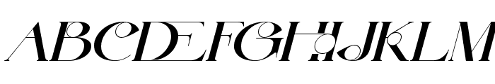 Another Elegant Bold Italic Font LOWERCASE