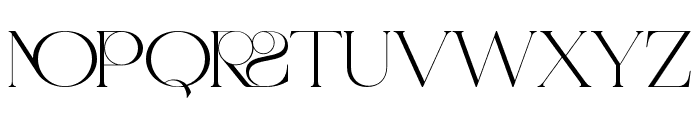 Another Elegant Regular Font LOWERCASE