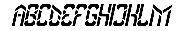 Another Version Italic Font UPPERCASE