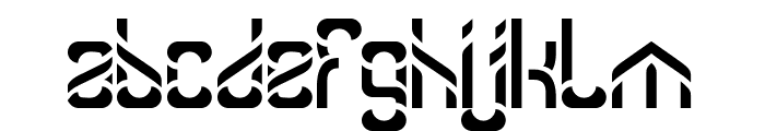 Another Version-Light Font LOWERCASE