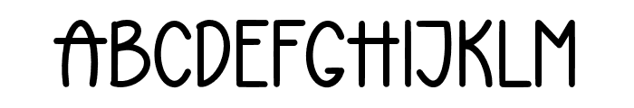 AnotherRegular Font UPPERCASE