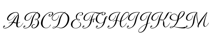 Ansley Italic Font UPPERCASE