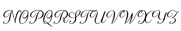 Ansley Italic Font UPPERCASE